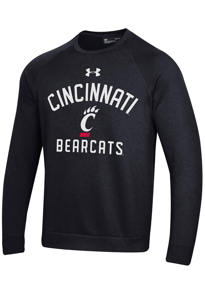 Under Armour Cincinnati Bearcats Mens Black All Day Fleece Long