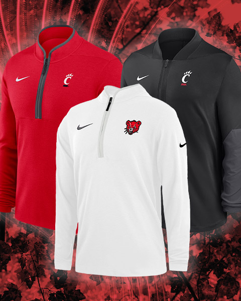 Shop Cincinnati Bearcats Quarter Zips