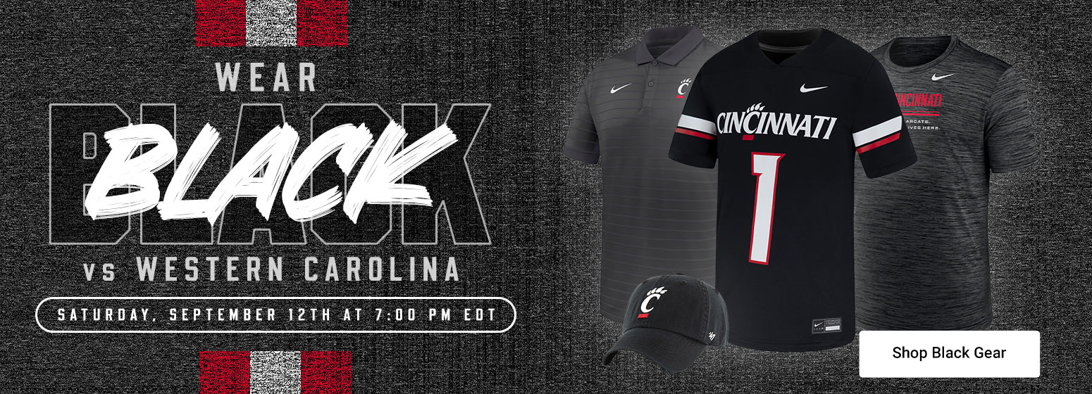 Wear Black vs Western Carolina | Saturday, September 12th at 7:00 PM EDT