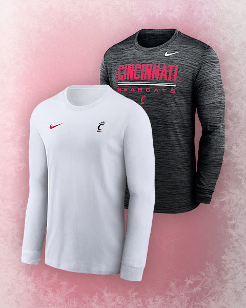 Shop Cincinnati Bearcats Long Sleeve T-Shirts