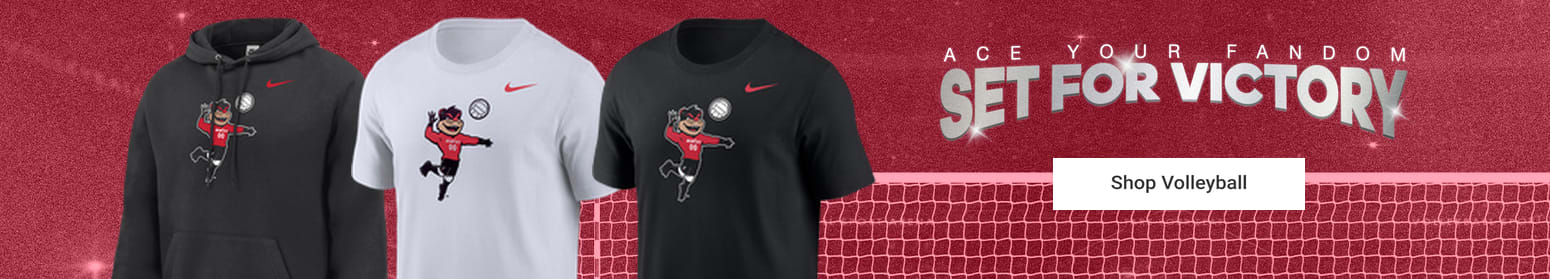 Ace your fandom, Set for victory | Shop Volleyball